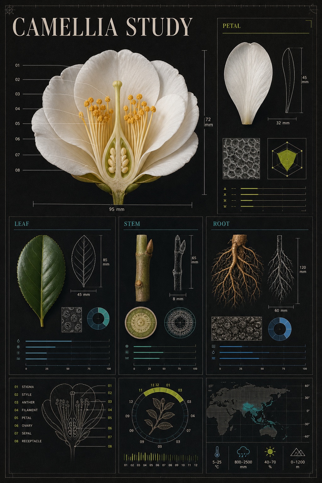Seedream 5.0 Pro 植物信息图工作流案例